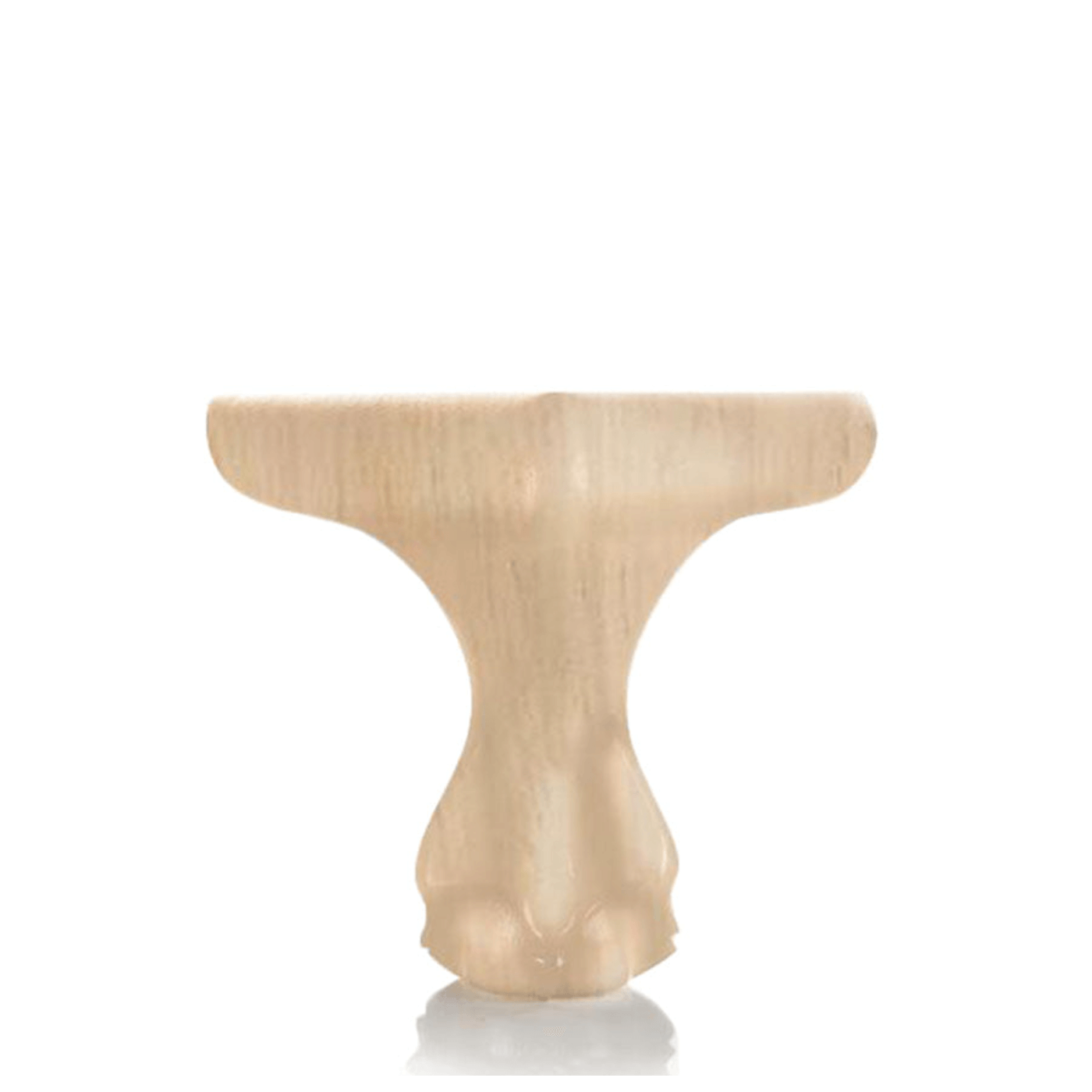 Queen Anne Claw 6.5" x 5.75"-2.75" -H - Decorative Furniture Wooden Legs