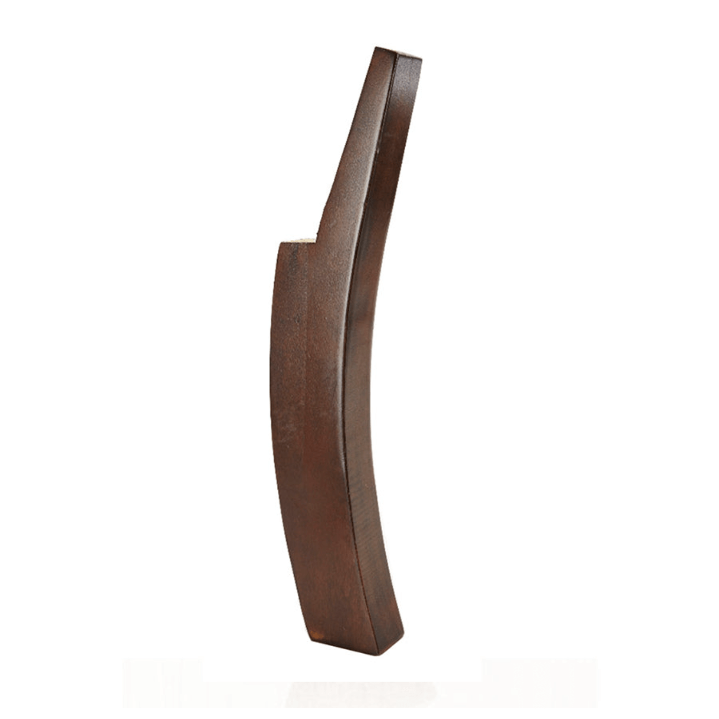 Back Leg Walnut 14.75" x 3.5" - Decorative Furniture Wooden Legs