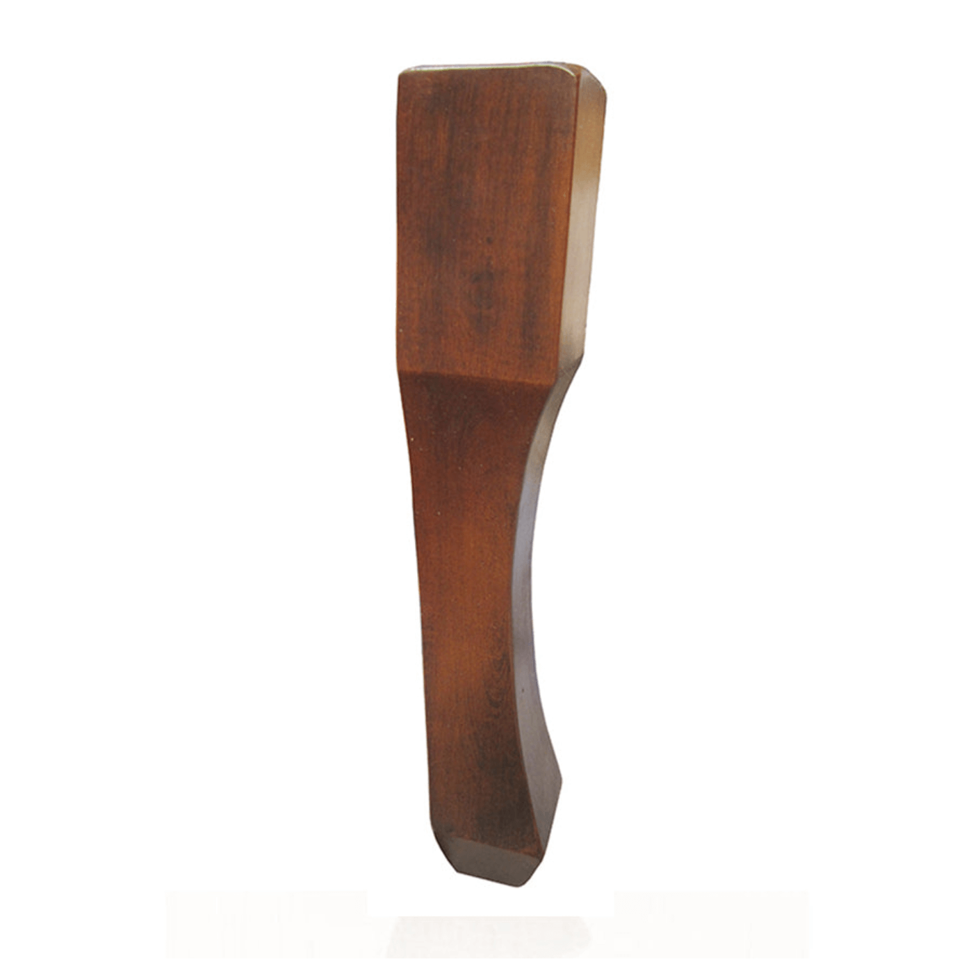 Back Furniture Leg Walnut 12"-8.5" x 2.125"-1.125"