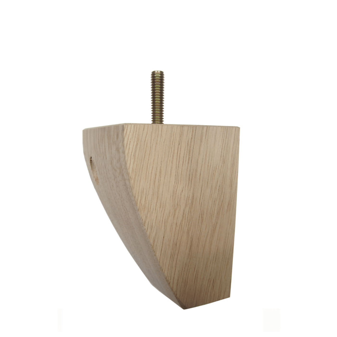 Leg 4" x 2.625"-1.375" -BH - Decorative Furniture Wooden Legs