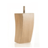 Rubberwood Leg 5" x 3" - Decorative Furniture Wooden Legs