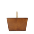 Square Walnut 2.375" x 4"-2.75" -BH - Decorative Furniture Wooden Legs