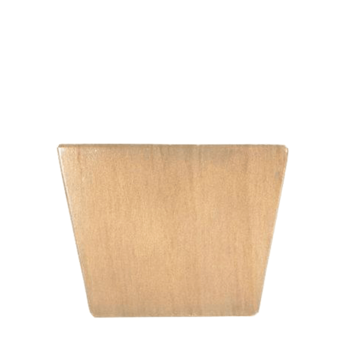 Square Leg 3" x 4"-3" -H - Decorative Furniture Wooden Legs