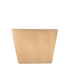 Square Leg 3" x 4"-3" -H - Decorative Furniture Wooden Legs