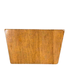SQUARE LEG CHERRY 3" X 5"-3.75" -H - Decorative Furniture Wooden Legs