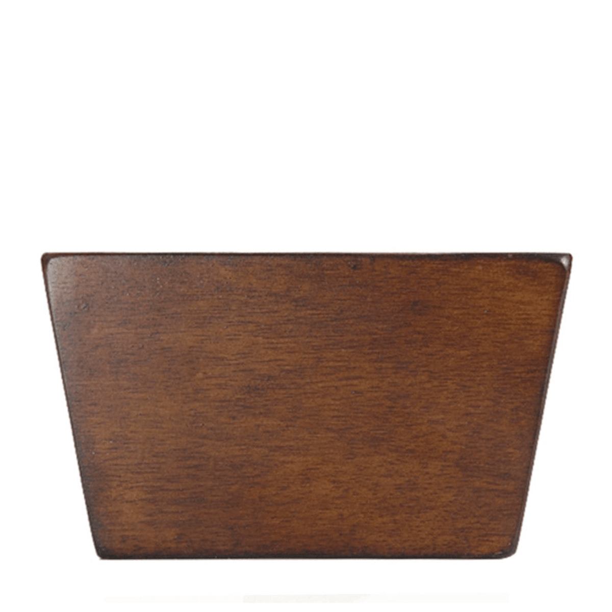 Square Leg Walnut 3" x 5"-3.75" -H - Decorative Furniture Wooden Legs