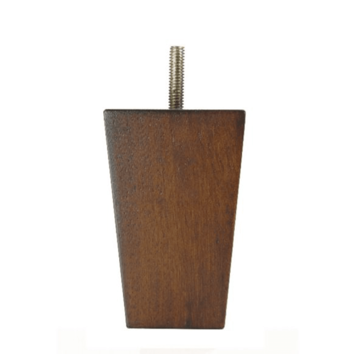 Square Leg Walnut 4" x 3.5"-2.375" -H
