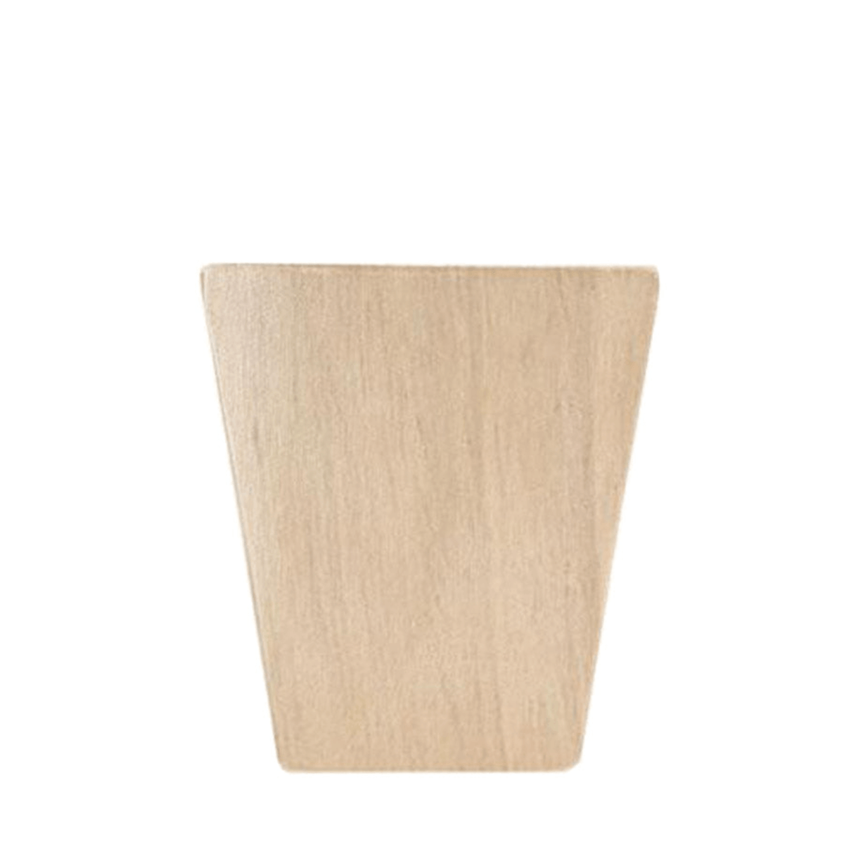 Square Leg 4" x 3.5"-2.375" -H - Decorative Furniture Wooden Legs