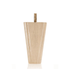 Square Leg Carved 4" x 2.25"-1.25" - Decorative Furniture Wooden Legs