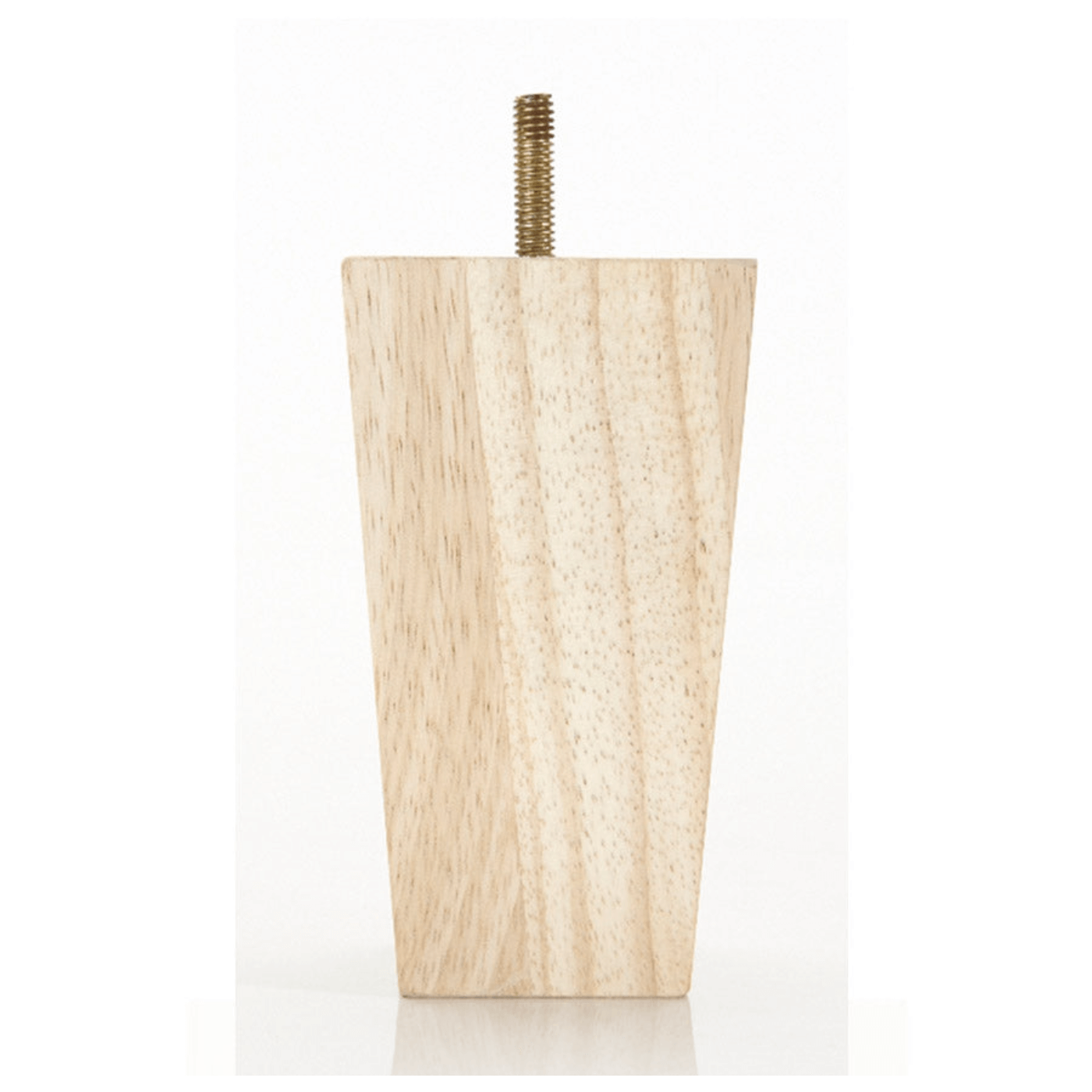 Square Leg 5" x 2.875"-1.875" - Decorative Furniture Wooden Legs