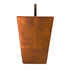 SQUARE LEG CHERRY 5" X 3.875"-2.75" -BH - Decorative Furniture Wooden Legs
