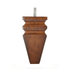 Square Leg Carved Walnut 5" x 2.5"-1" - Decorative Furniture Wooden Legs