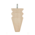 Square Leg Carved 5" x 2.5"-1" - Decorative Furniture Wooden Legs