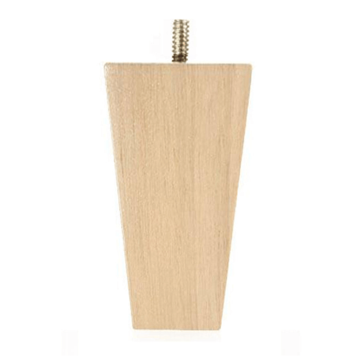 Square Leg Unfinished 6" x 3"-2" - Decorative Furniture Wooden Legs