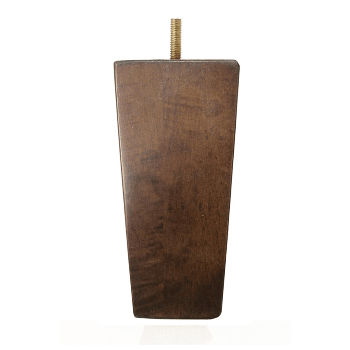 Wood Square Leg Walnut 6" x 3"-2"