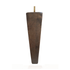 Wood Square Leg Tapered Walnut 6" x (1.75"-.75" -B