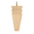 Square Leg Carved 6" x 2.5"-1" - Decorative Furniture Wooden Legs