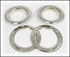 1-5/8" Nickel Spur Grommet - Alan Richard Textiles, LTD Conso Decorative Accessories, Conso Large Diameter 1-5/8"Spur Grommets