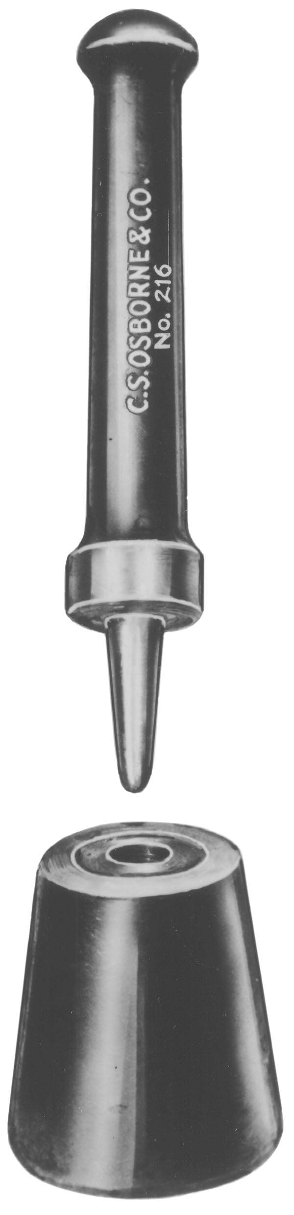 #1 StainlessSteel Grommet Inserting Die 9/32" - Alan Richard Textiles, LTD