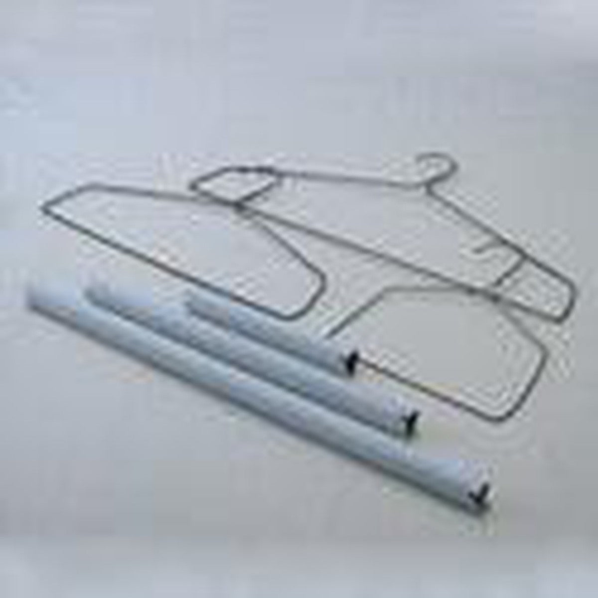 18" Hangers with Tubes (10/Pack) - Hangers With Tubes