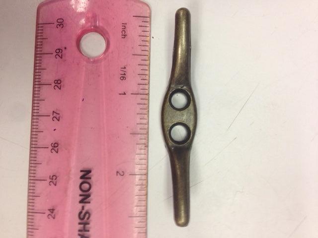 2-1/2" Antique Cord Cleat (10 Per Bag) - Alan Richard Textiles, LTD Cord Cleats