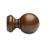 2" Wood Trends® Ball Finial - 086 - Walnut - Alan Richard Textiles, LTD Kirsch Wood Trends (Finials)