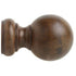 2" Wood Trends® Ball Finial - 827 - Hazelnut - Kirsch Wood Trends (Finials)