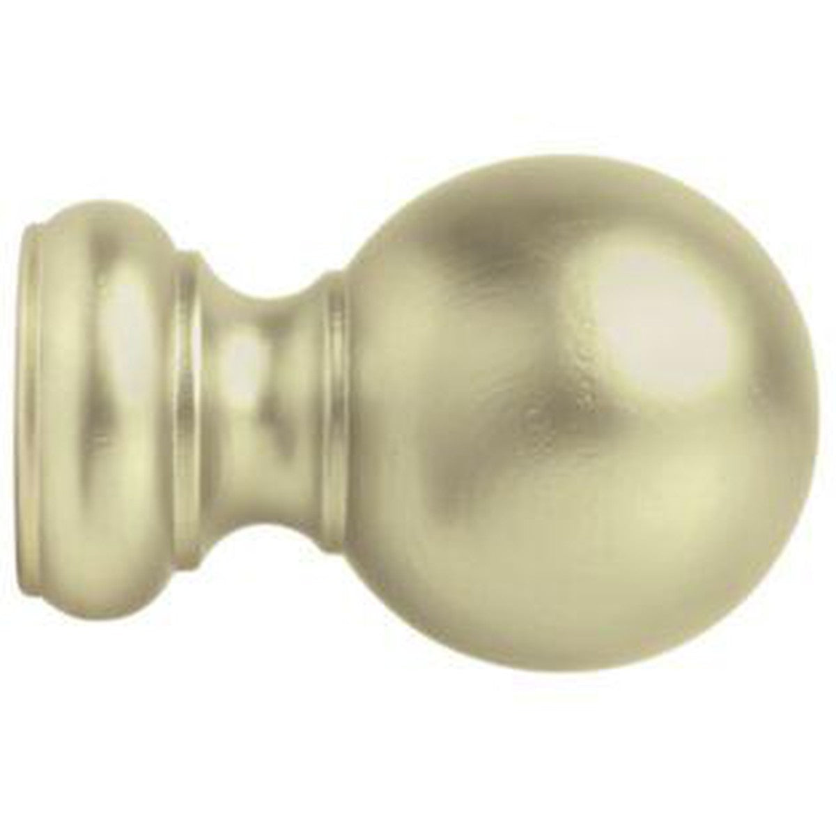 2" Wood Trends® Ball Finial - 894 - Satin Gold - Kirsch Wood Trends (Finials)