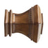 2" Wood Trends® Bristol Finial - 085 - Walnut - Alan Richard Textiles, LTD Kirsch Wood Trends (Finials)