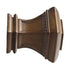 2" Wood Trends® Bristol Finial - 827 - Hazelnut - Alan Richard Textiles, LTD Kirsch Wood Trends (Finials)