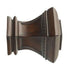 2" Wood Trends® Bristol Finial - 841 - Coffee - Alan Richard Textiles, LTD Kirsch Wood Trends (Finials)