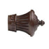 2" Wood Trends® Charleston Finial - 083 - Mahogany - Kirsch Wood Trends (Finials)