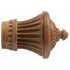 2" Wood Trends® Charleston Finial - 820 - Estate Oak - Alan Richard Textiles, LTD Kirsch Wood Trends (Finials)