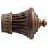 2" Wood Trends® Charleston Finial - 827 - Hazelnut - Kirsch Wood Trends (Finials)