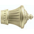 2" Wood Trends® Charleston Finial - 894 - Satin Gold - Alan Richard Textiles, LTD Kirsch Wood Trends (Finials)