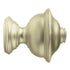 2" Wood Trends® Chaucer Finial - 894 - Satin Gold - Alan Richard Textiles, LTD Kirsch Wood Trends (Finials)