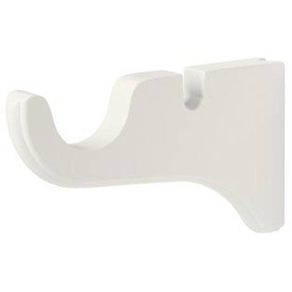 2" Wood Trends® Double Bracket - 025 - White - Alan Richard Textiles, LTD Kirsch Wood Trends (Brackets)