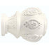 2" Wood Trends® Lacey Finial - 025 - White - Kirsch Wood Trends (Finials)