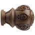 2" Wood Trends® Lacey Finial - 827 - Hazelnut - Kirsch Wood Trends (Finials)