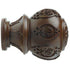 2" Wood Trends® Lacey Finial - 841 - Coffee - Alan Richard Textiles, LTD Kirsch Wood Trends (Finials)
