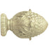 2" Wood Trends® Oakleaf Cone Finial - 894 - Satin Gold - Alan Richard Textiles, LTD Kirsch Wood Trends (Finials)