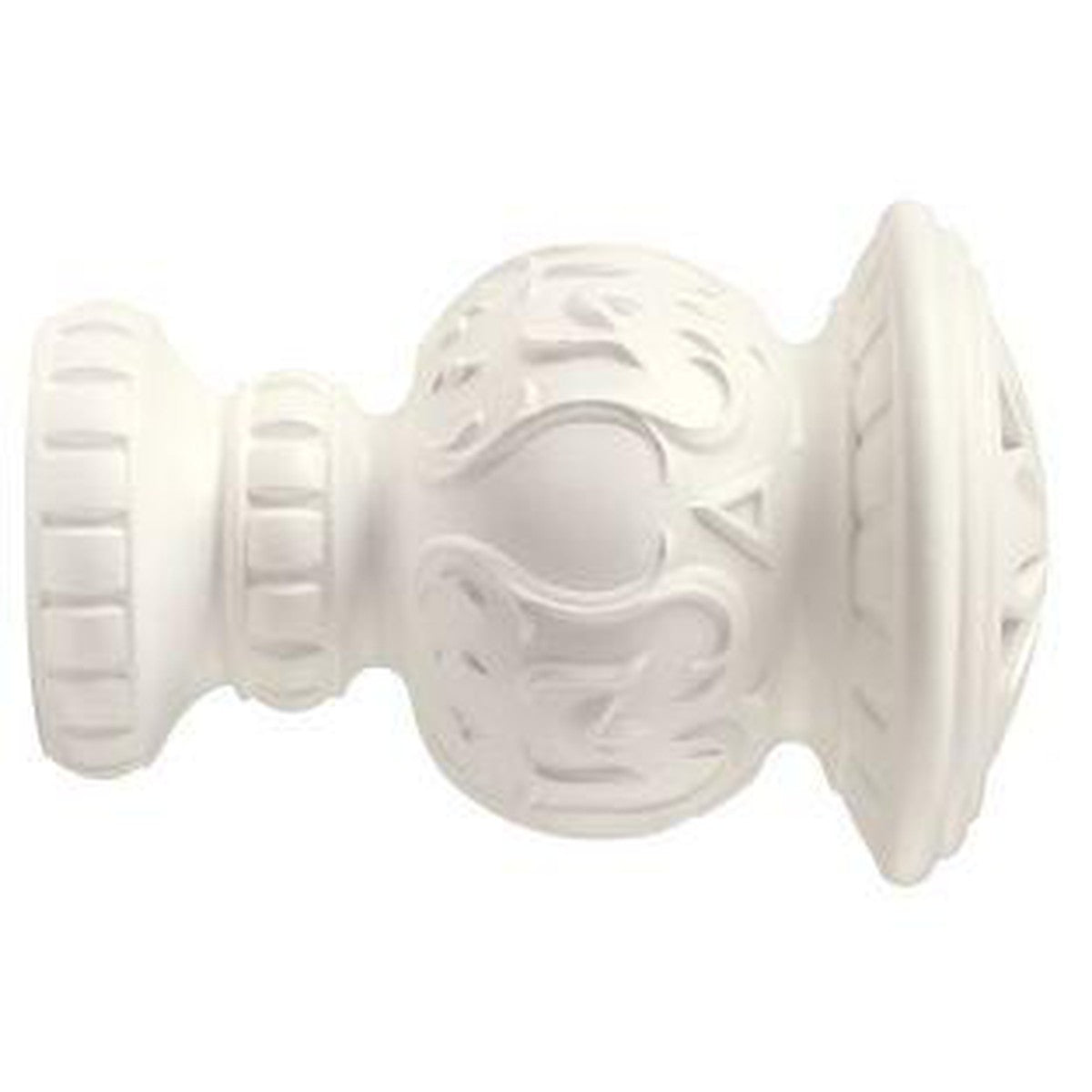 2" Wood Trends® Reign Finial - 025 - White - Kirsch Wood Trends (Finials)