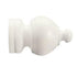 2" Wood Trends® Sherwood Finial - 025 - White - Kirsch Wood Trends (Finials)