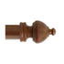 2" Wood Trends® Sherwood Finial - 085 - Walnut - Kirsch Wood Trends (Finials)