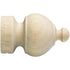 2" Wood Trends® Sherwood Finial - 091 - Unfinished - Kirsch Wood Trends (Finials)