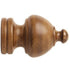 2" Wood Trends® Sherwood Finial - 820 - Estate Oak - Alan Richard Textiles, LTD Kirsch Wood Trends (Finials)