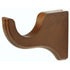 3-1/2" Wood Trends®  Bracket For 2" .085 Walnut - Kirsch Wood Trends (Brackets)