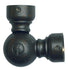 3/4" Swivel Connector B/R - Alan Richard Textiles, LTD Forest Porto 3/4" Vulcano Wrought Iron