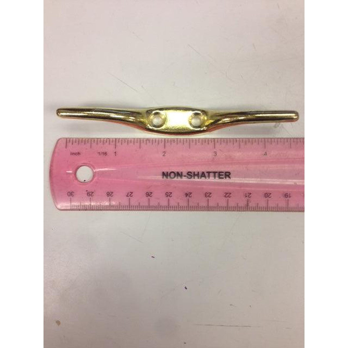 4-1/2" Brass Cord Cleat (10 Per Bag) - Cord Cleats, Cord Hardware