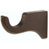 6" Wood Trends® Bracket For 2" Pole - 841 - Coffee - Kirsch Wood Trends (Brackets)